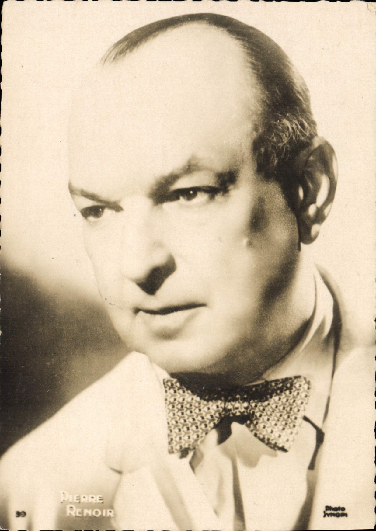 VINTAGE POSTCARD Cinema Pierre Renoir