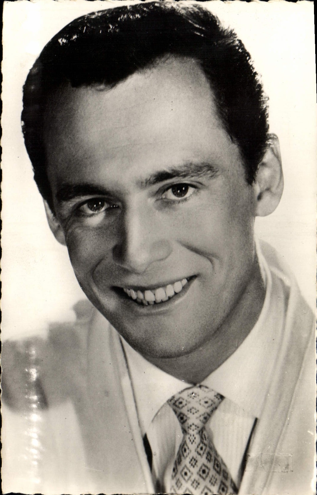 VINTAGE POSTCARD Cinema Maurice Ronet Sam Levin