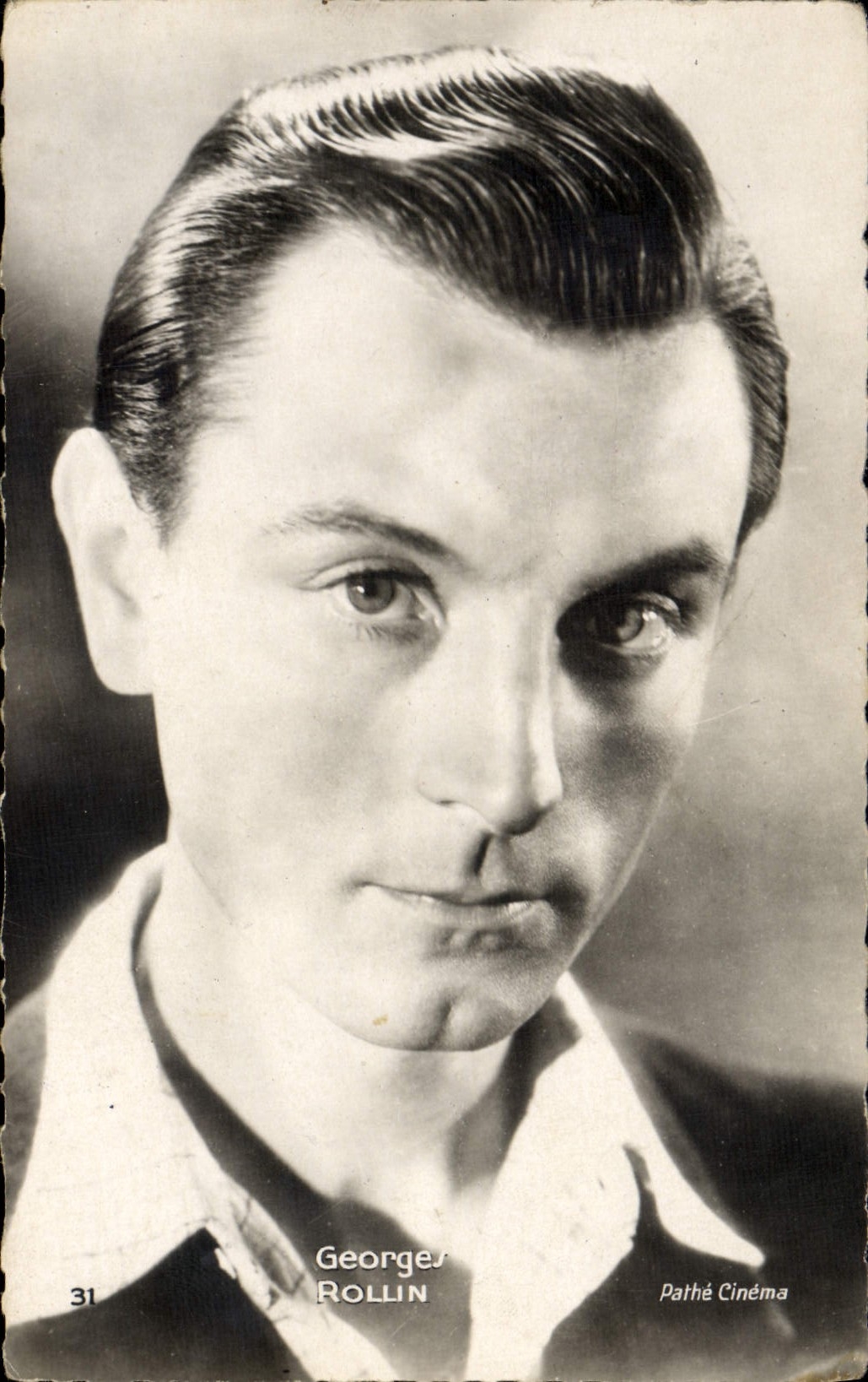 VINTAGE POSTCARD Cinema Georges Rollin