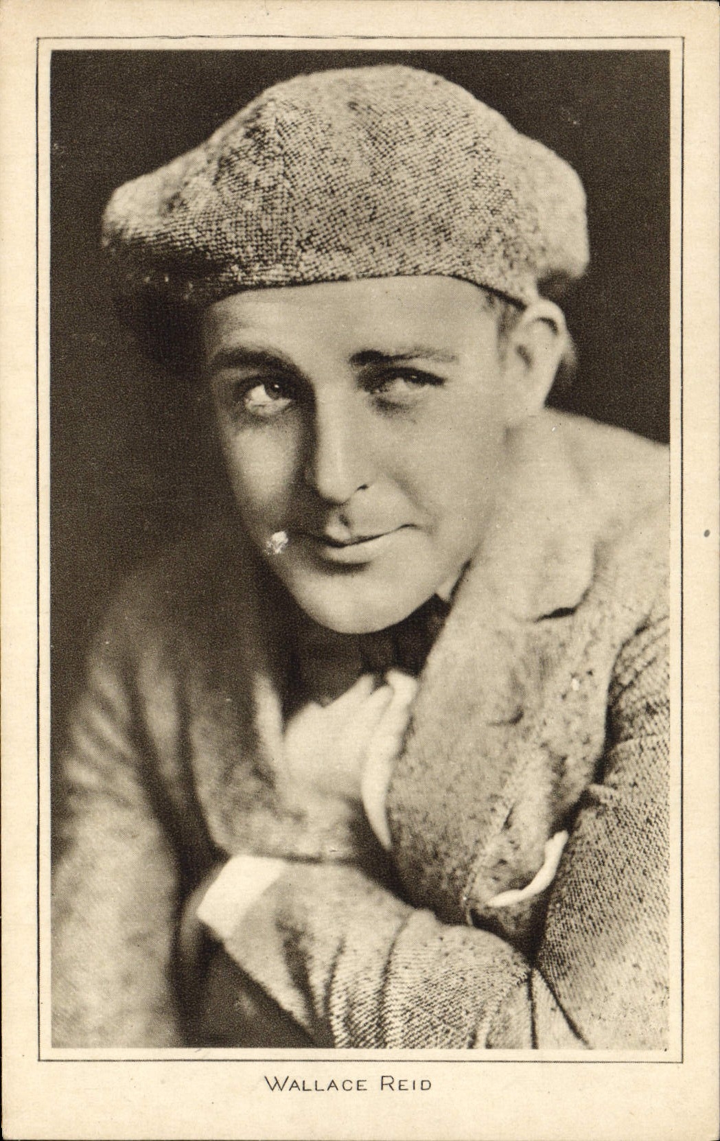 VINTAGE POSTCARD Cinema Wallace Reid