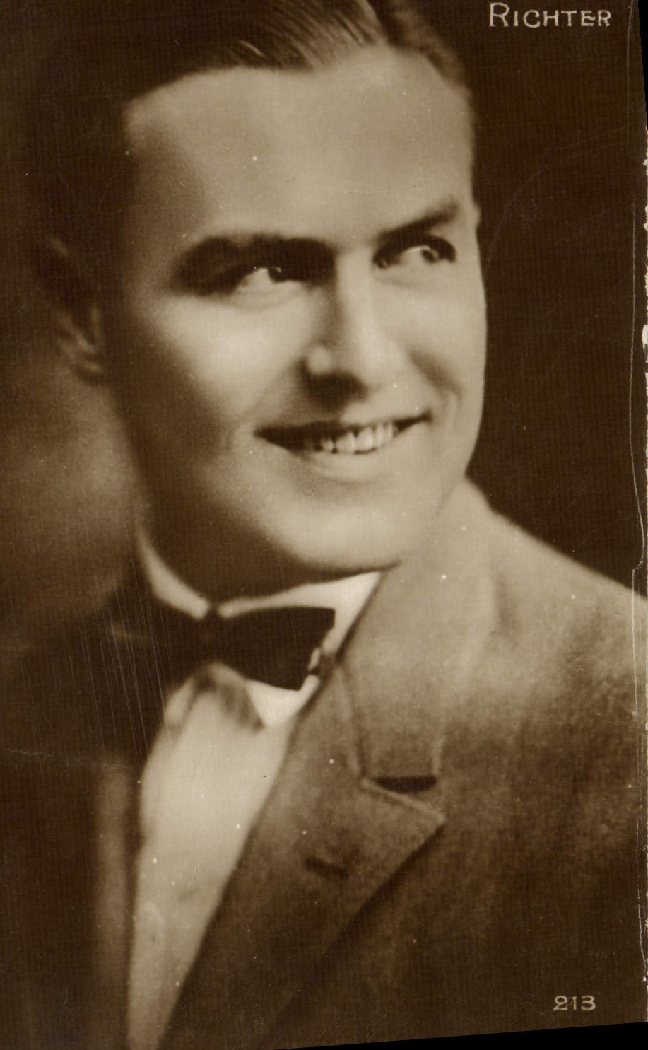 VINTAGE POSTCARD Cinema Paul Richter