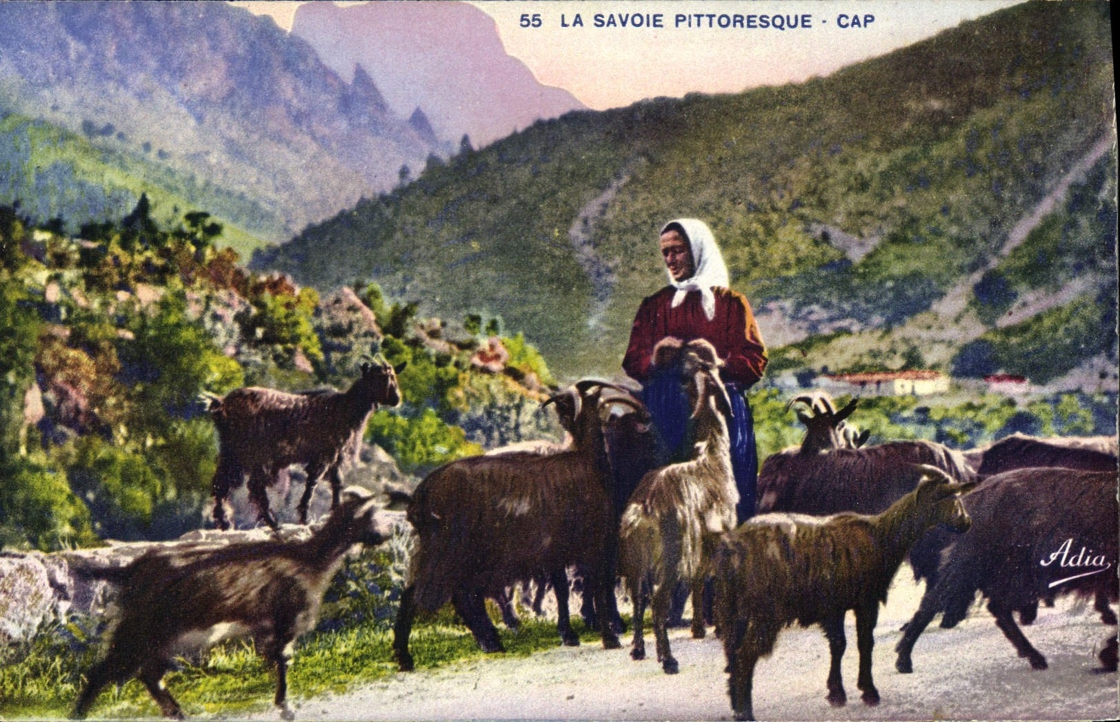 CPA Chevre Savoie 
