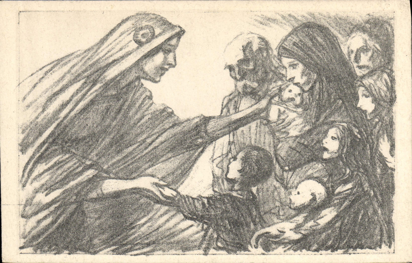 CPA Fantaisie Militaria Secours National