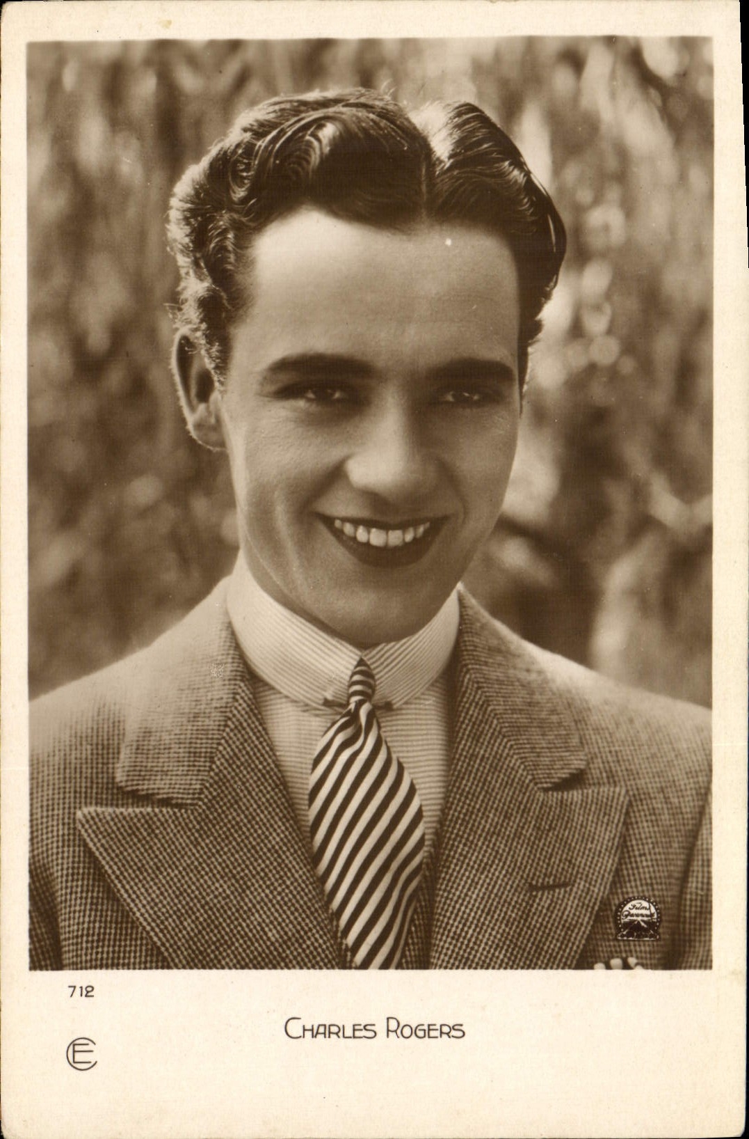 MODERN CARD Cinema Charles Rogers