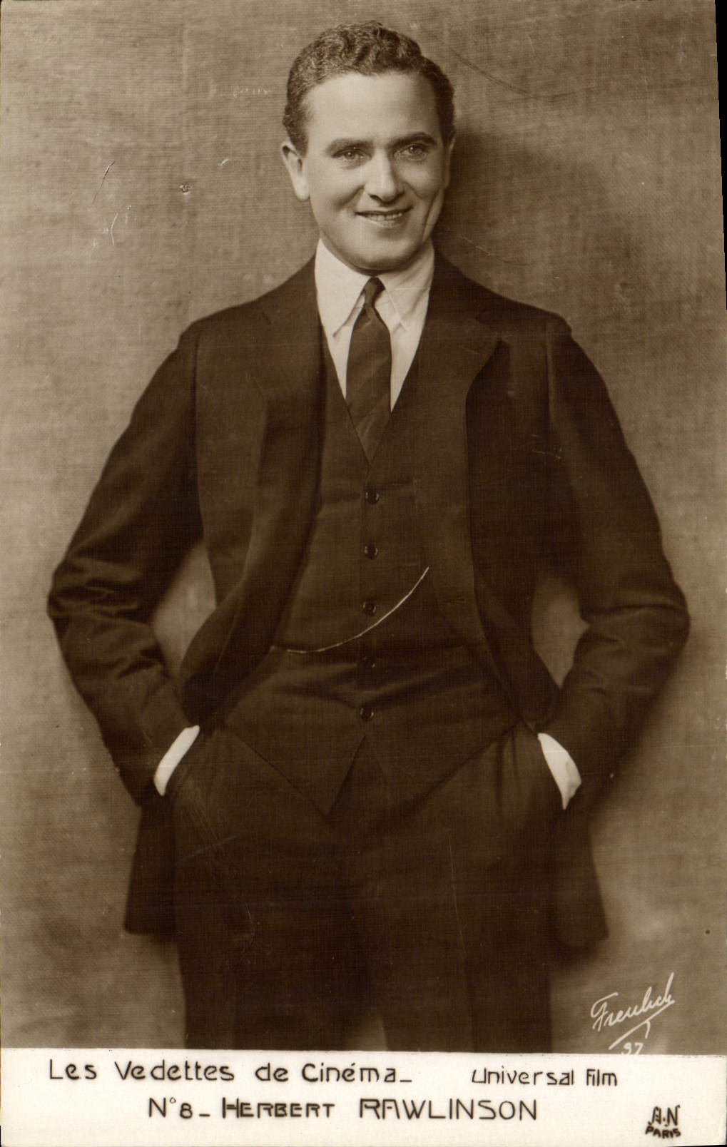 MODERN CARD Cinema Herbert Rawlinson