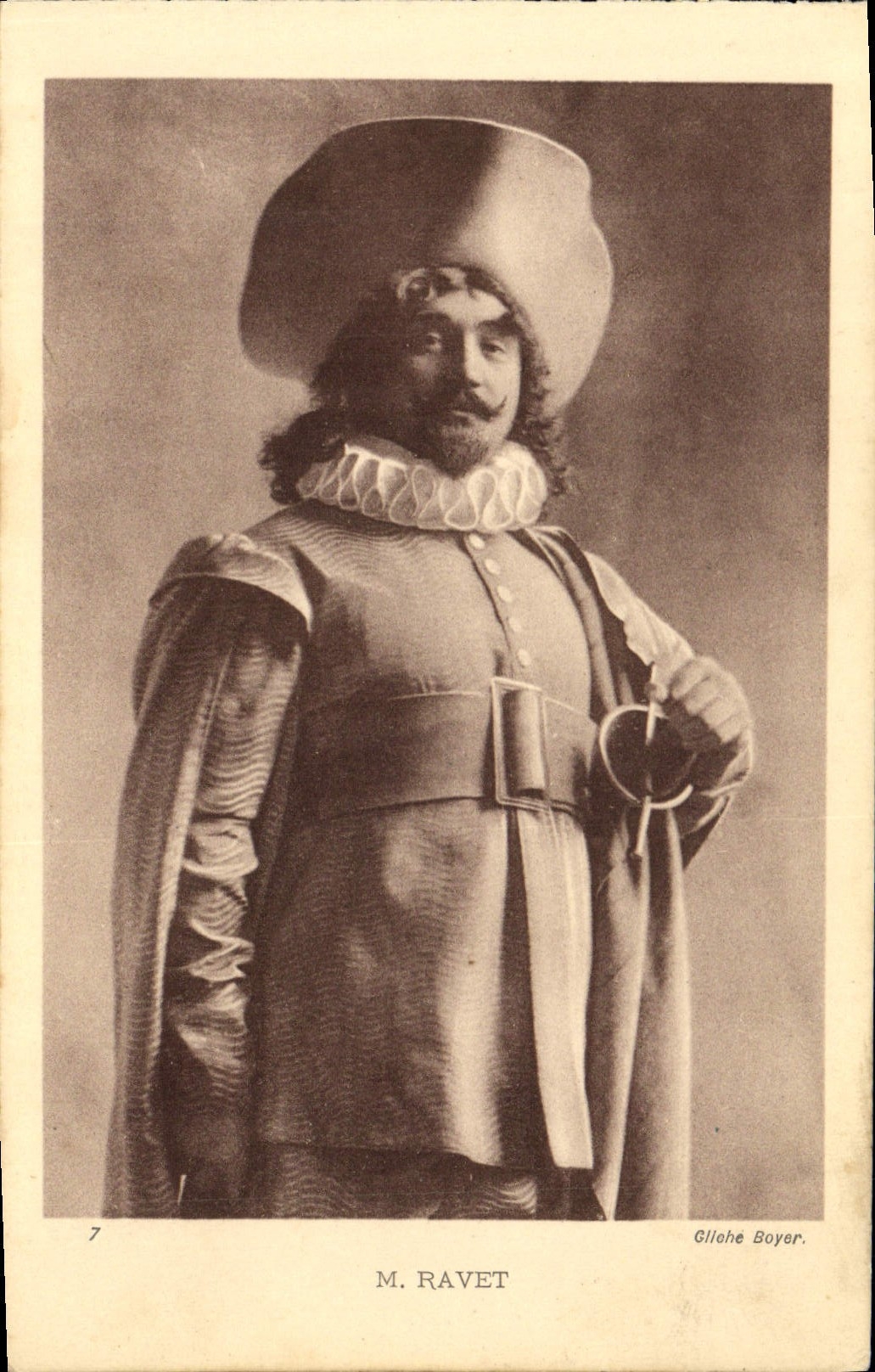 MODERN CARD Cinema Mr. Ravet Musketeer Tivoli Cinema Street Cross of Seguey Bordeaux