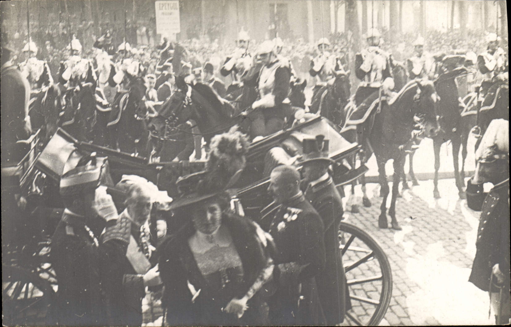 CARTE PHOTO President Barcelone Barcelona