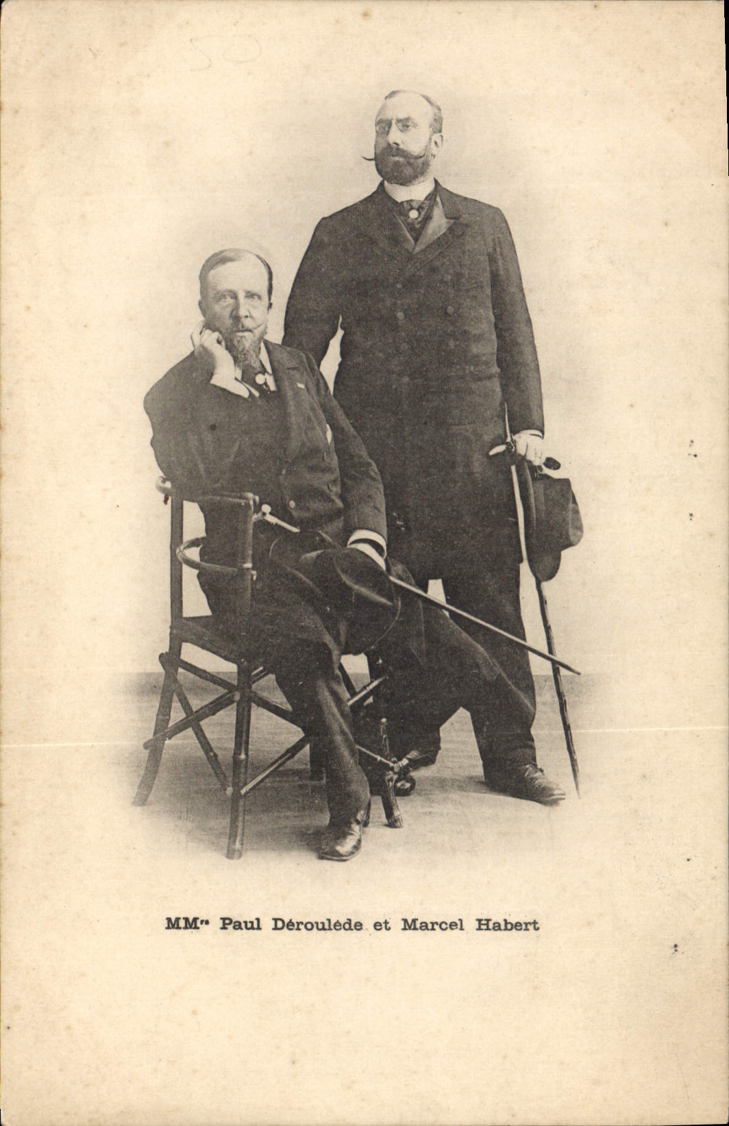 CPA Paul Deroulede et Marcel Habert 