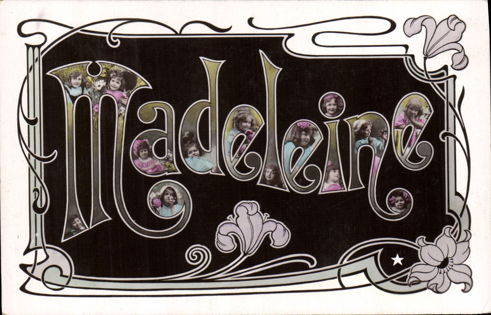 CPA Fantaisie Prenom Madeleine