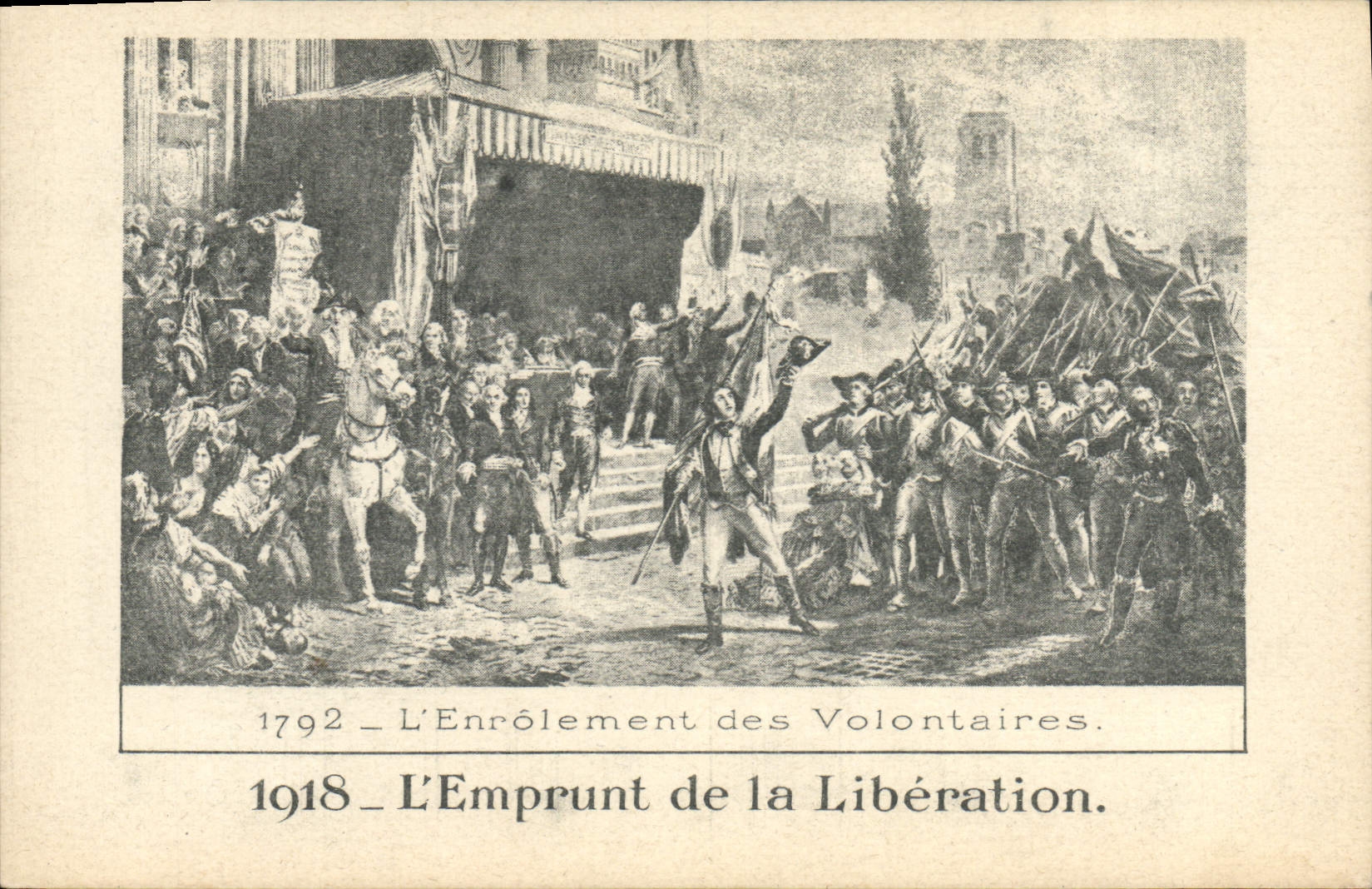 CPA Militaria Emprunt de liberation