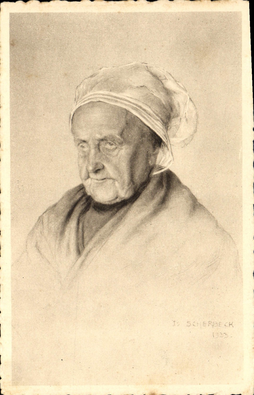 CPA Folklore Tetes de Bretagne Femme 