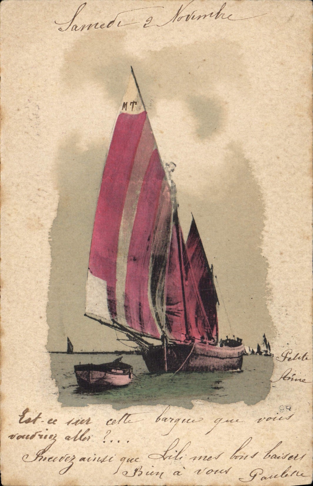 CPA Bateau de peche 