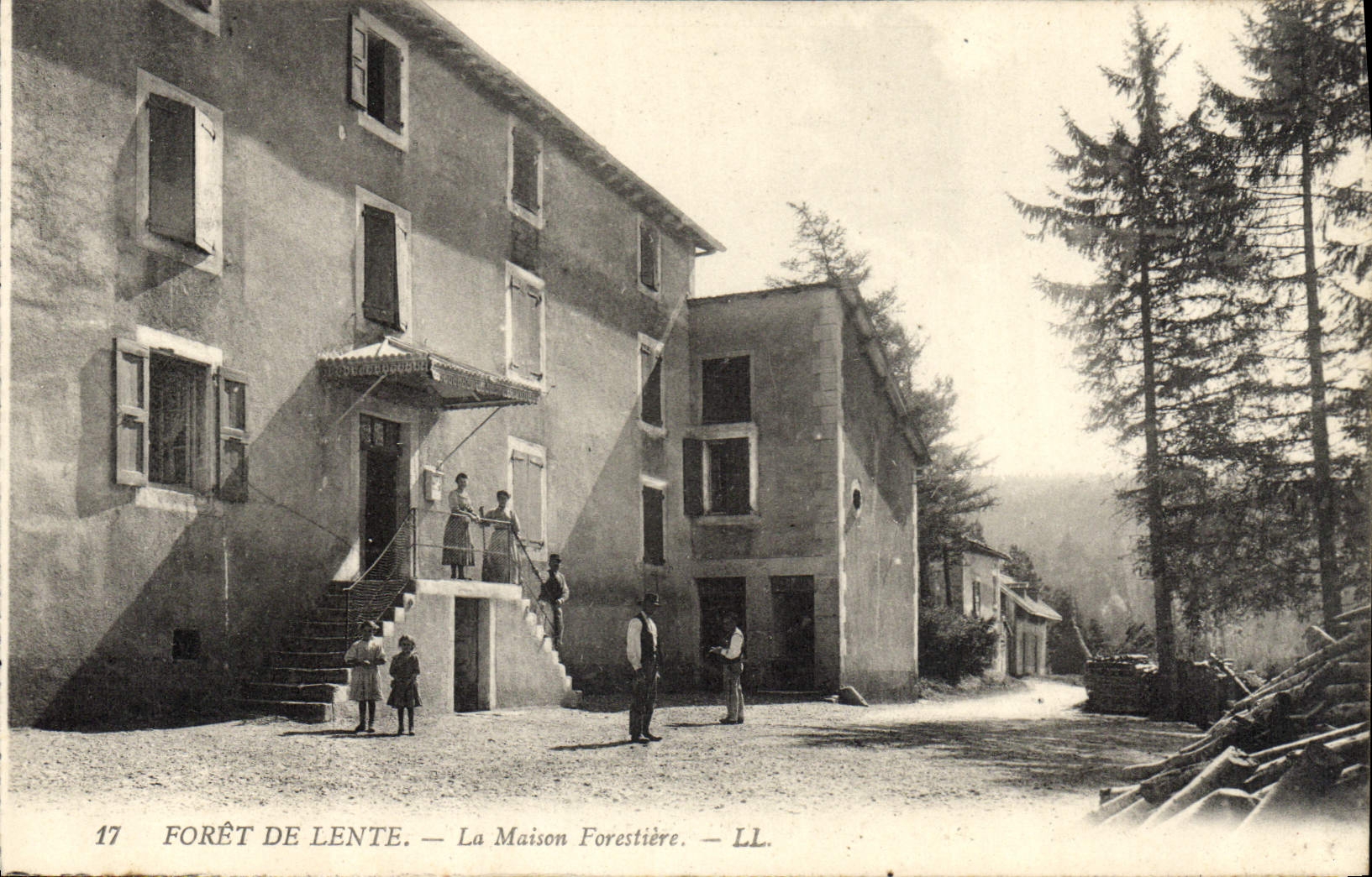 CPA Foret de Lente La maison forestiere 
