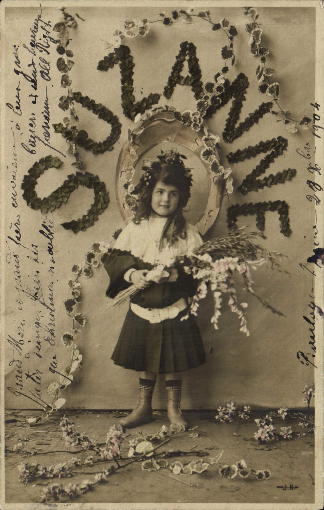 VINTAGE POSTCARD Fantasy Suzanne First name