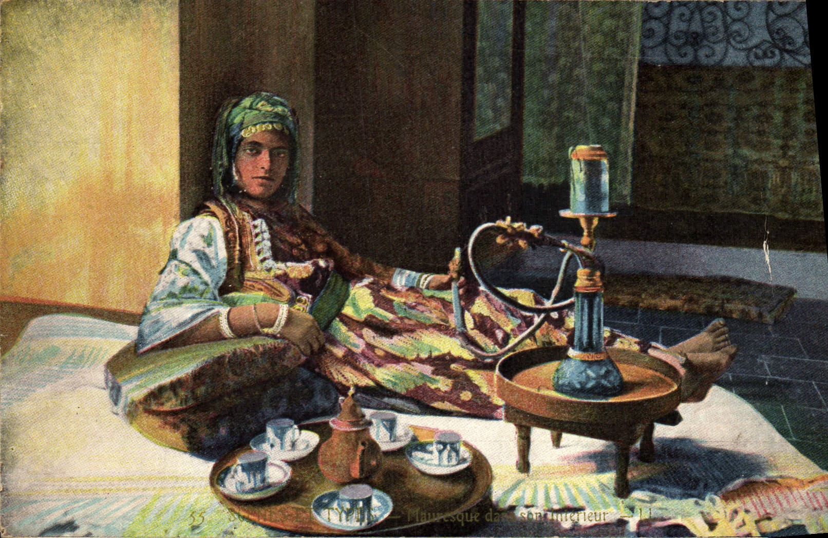 CPA Foklore Tabac Algerie