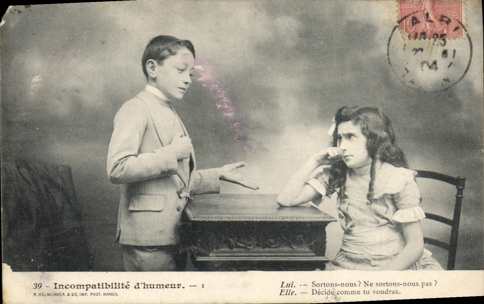 CPA Fantaisie Enfants