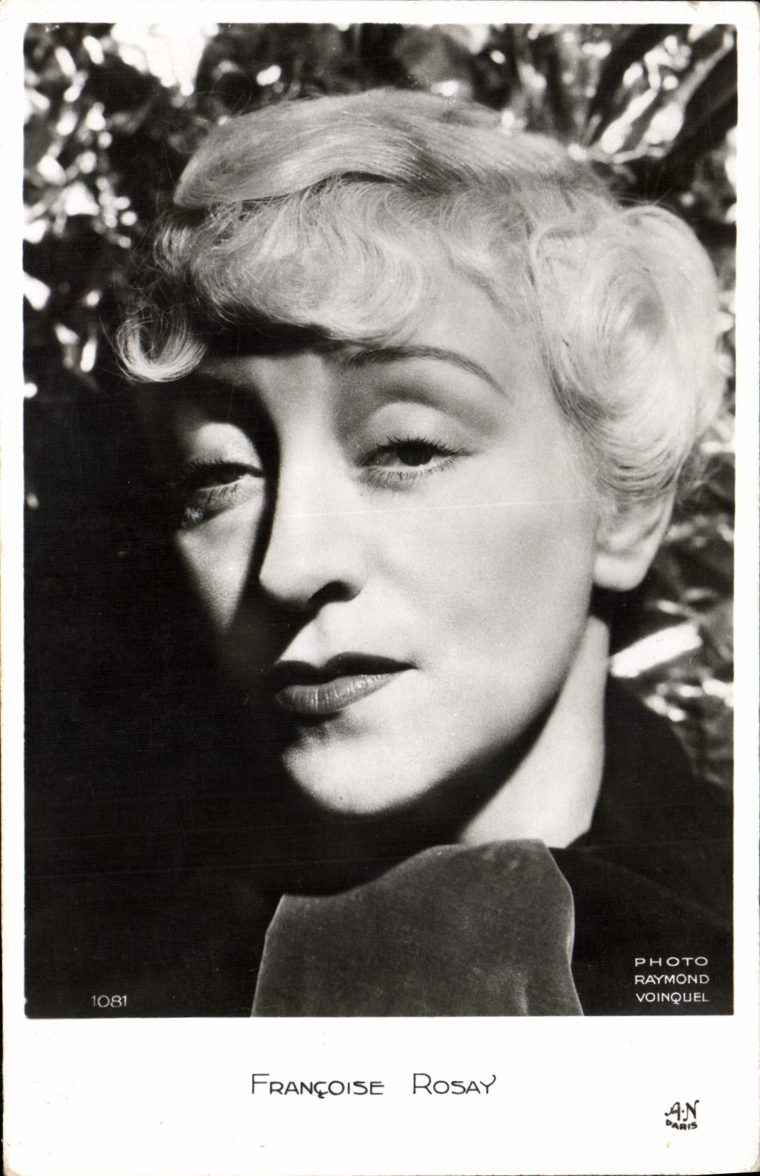 CPM Cinema Francoise Rosay 