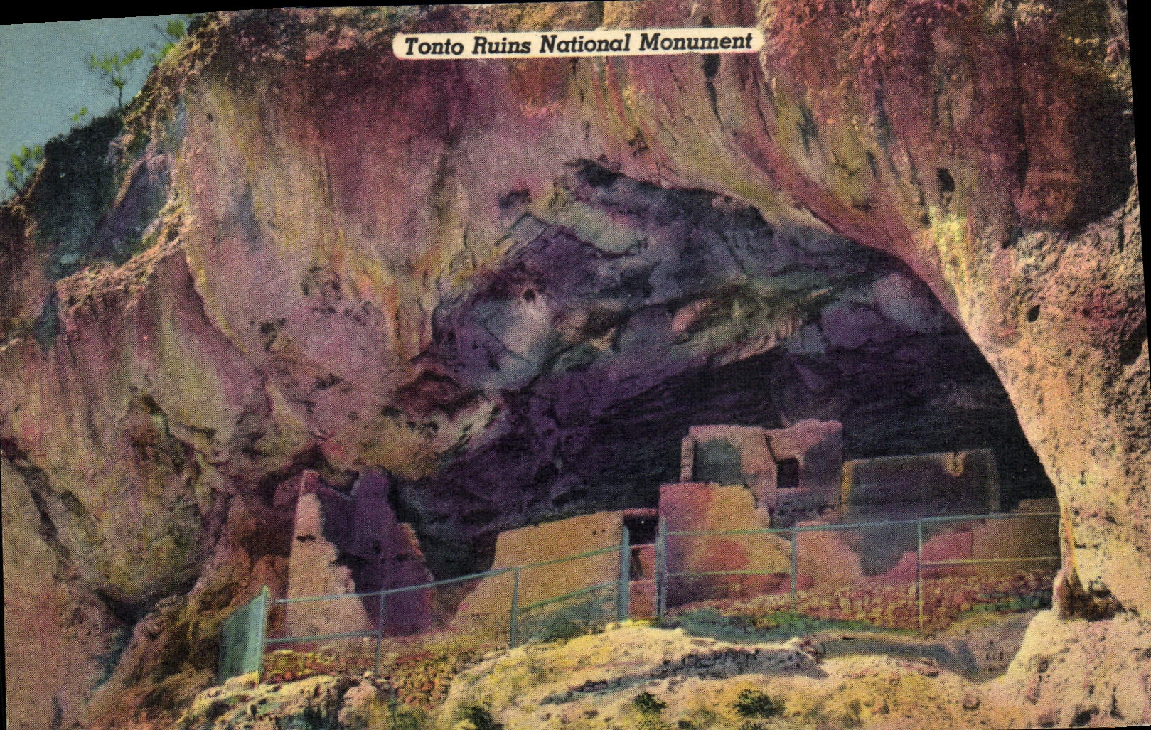 CPA Far West Cow Boy Tonto ruins National Monument 