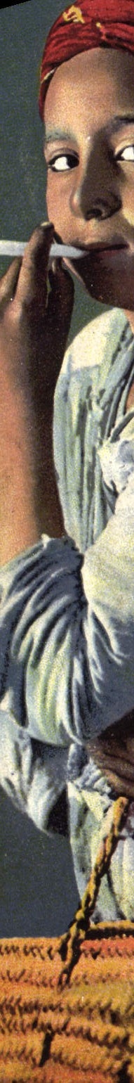 VINTAGE POSTCARD Tobacco the small carrier Child