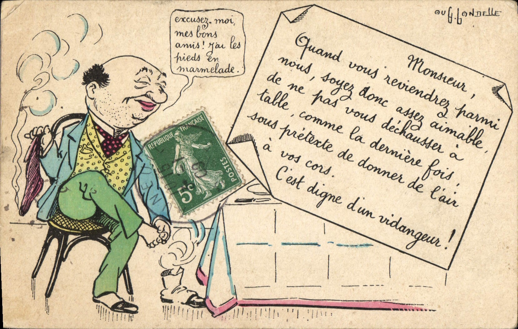 CPA Fantaisie Illustrateur 