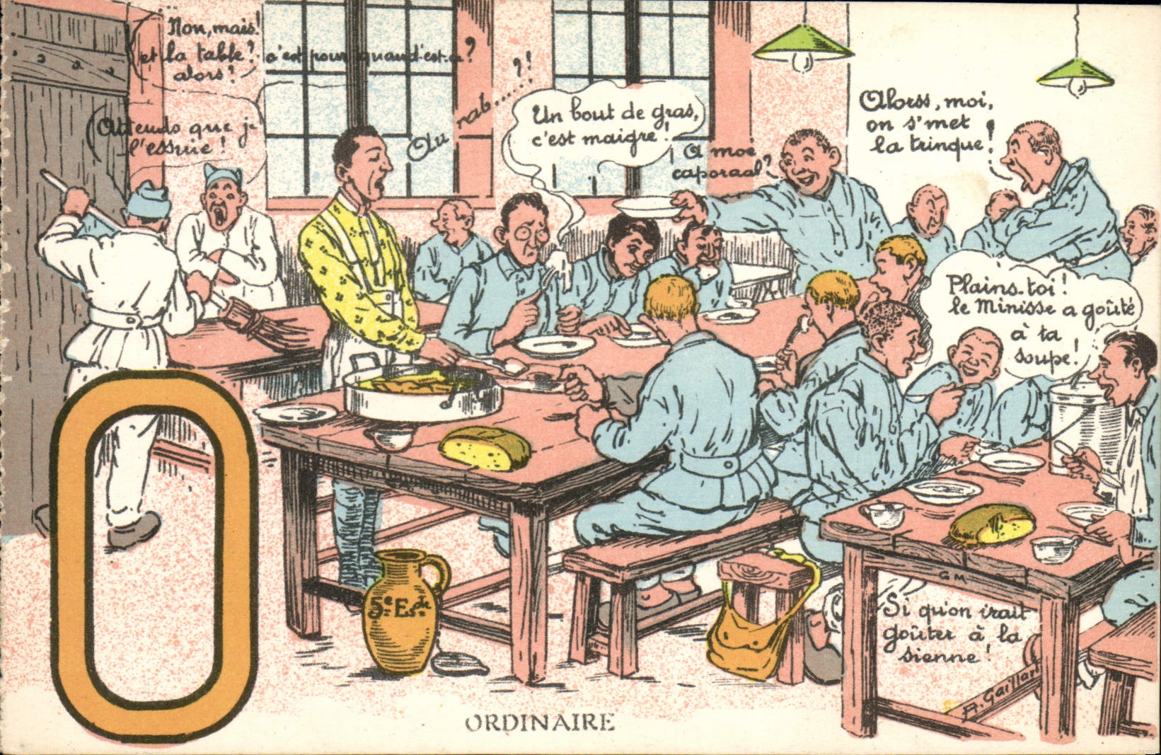 CPA Militaria Ordinaire