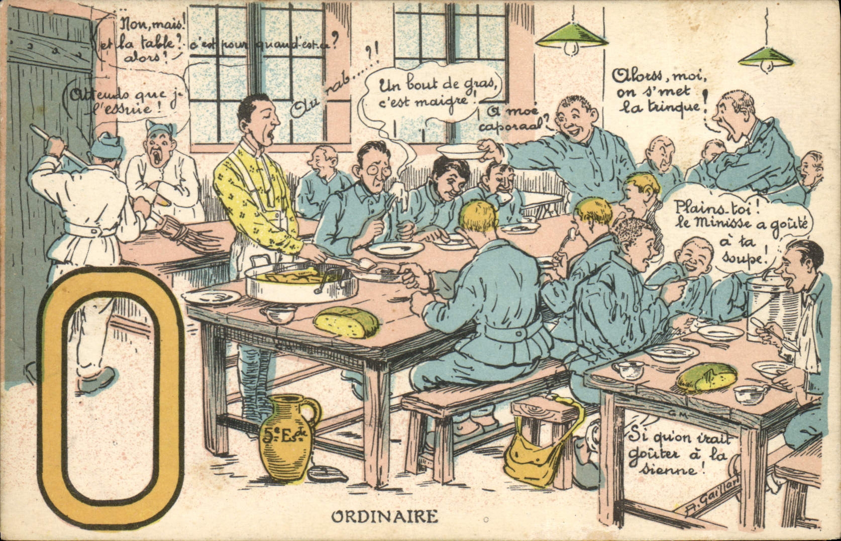 CPA Militaria Ordinaire