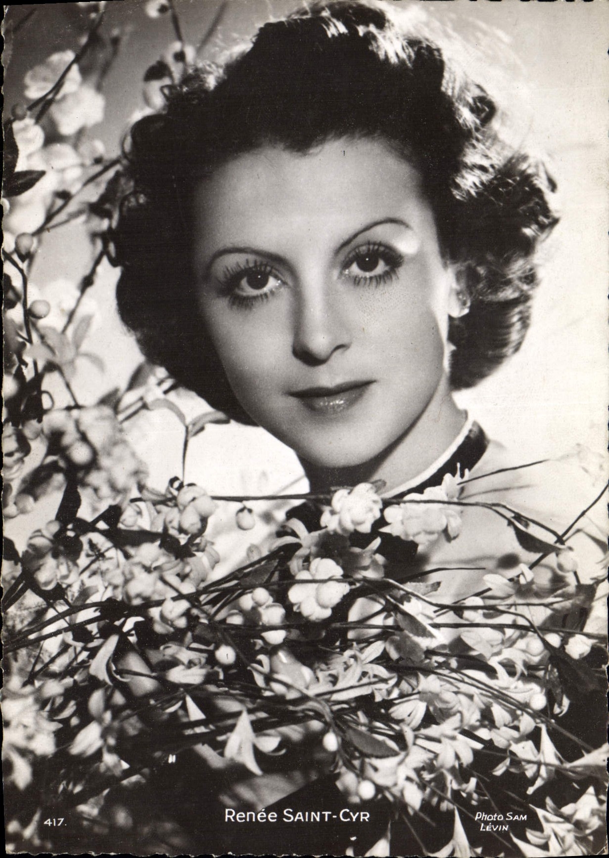 CPM Cinema Renee Saint-Cyr 