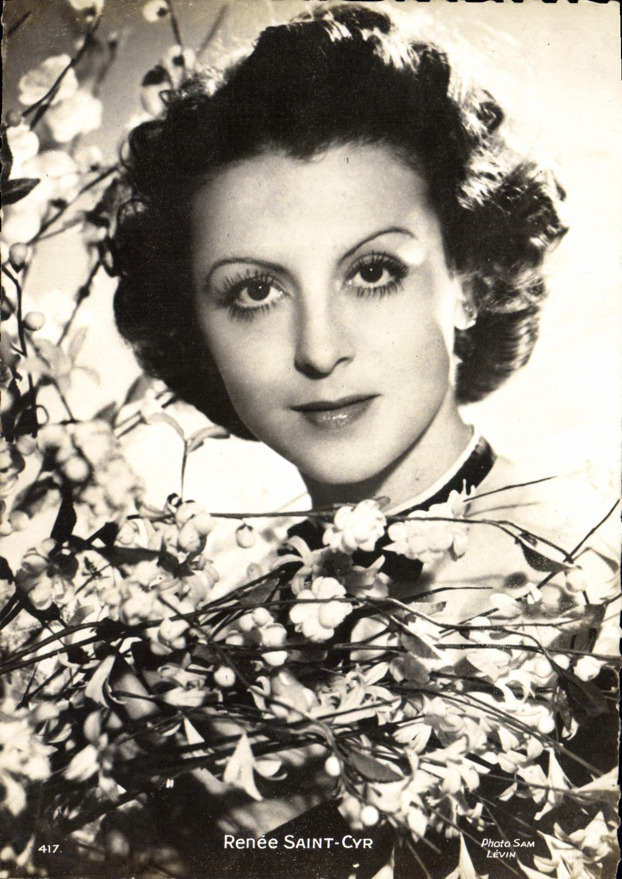 CPM Cinema Renee Saint-Cyr