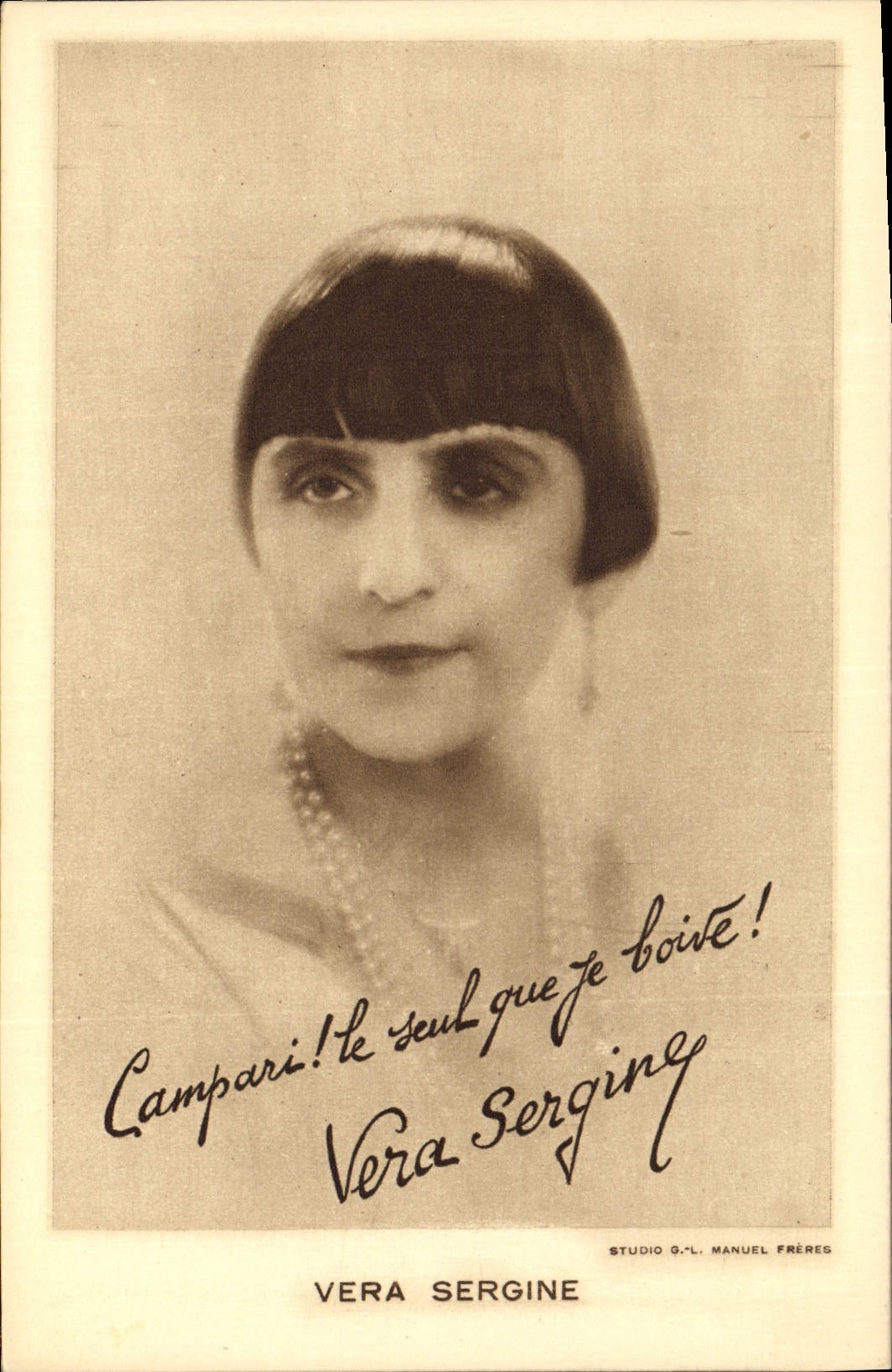 MODERN CARD Cinema Vera Sergine