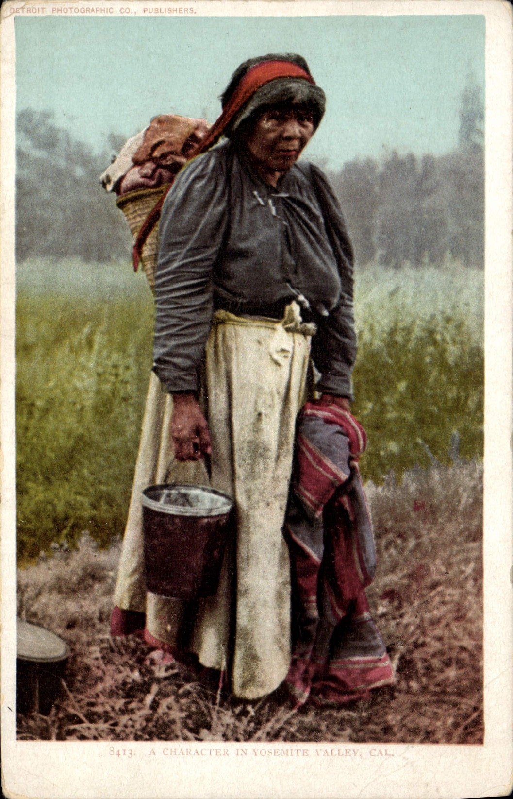 CPA Indiens Yowemite Valley Cal