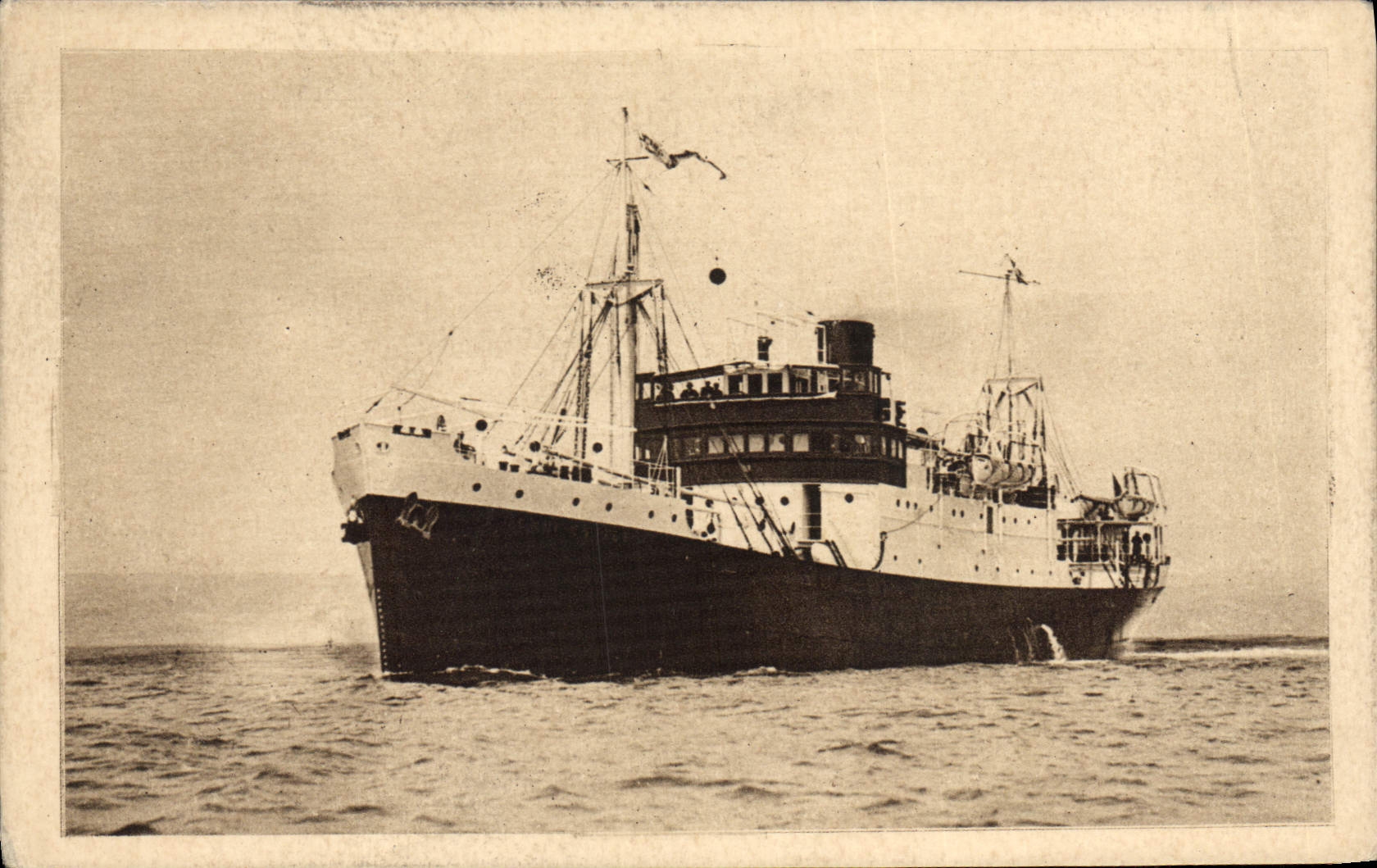 CPA Bateau Service marine nationale SS Henri Estier