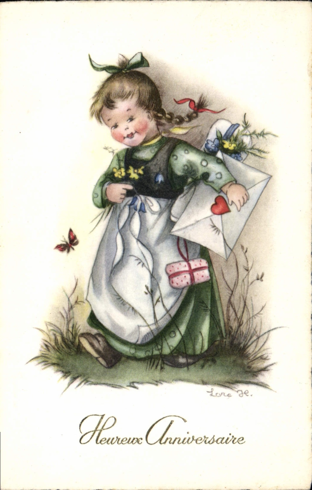 CPA Fantaisie Illustrateur Enfant