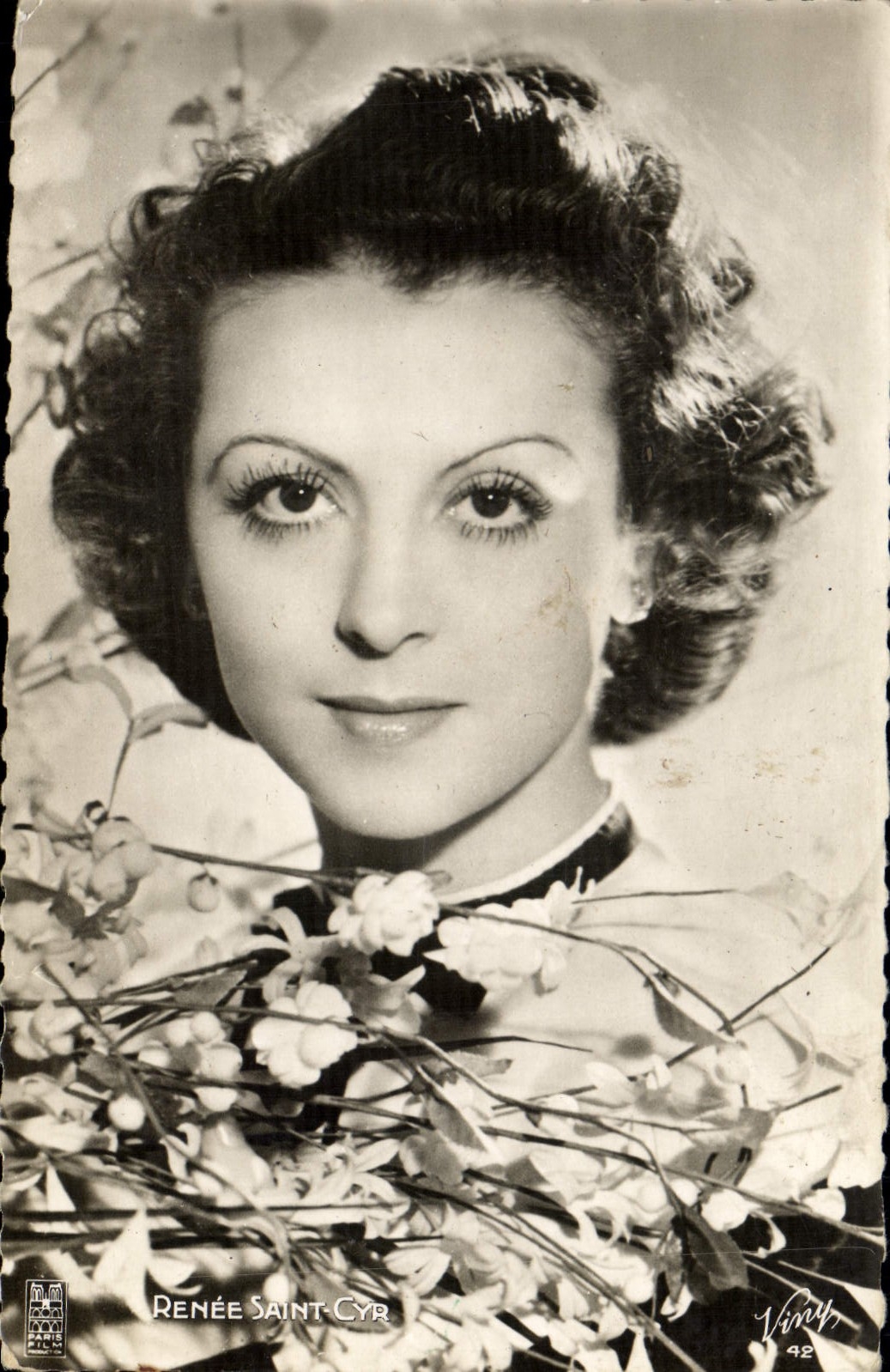 CPM Cinema Renee Saint-Cyr 