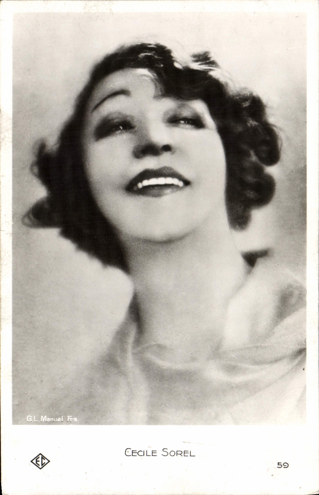 MODERN CARD Cinema Cecile Sorel