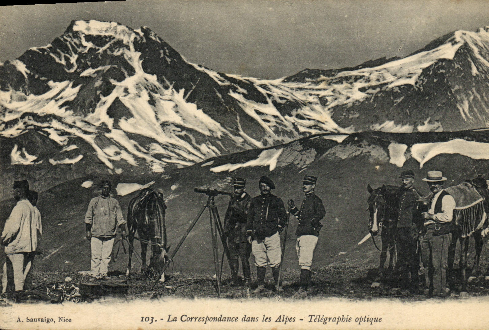 Correspondencia de la POSTAL de la VENDIMIA en la señalización de las montan@as