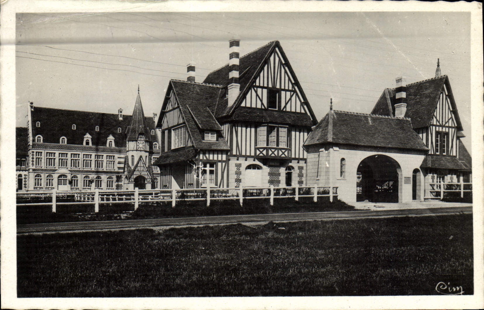 POSTAL MODERNA Telegraphie Yvetot Louvetot fija Normandía de radio