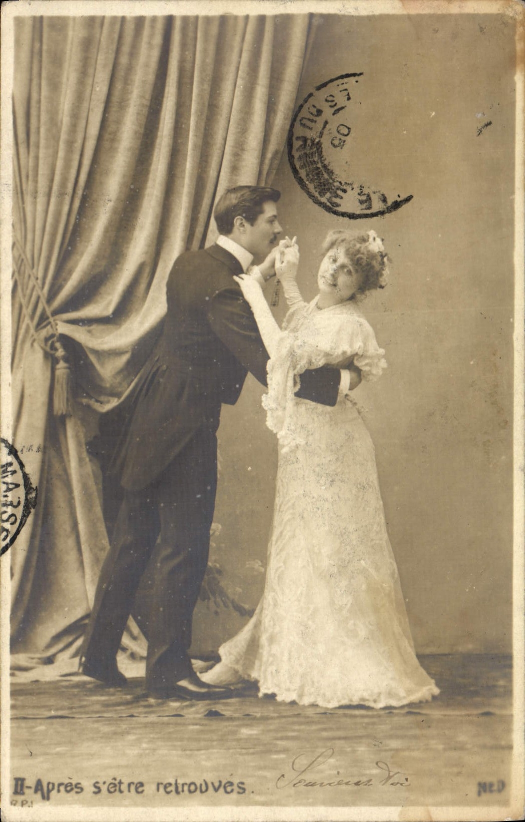 CPA Fantaisie Danse Femme 