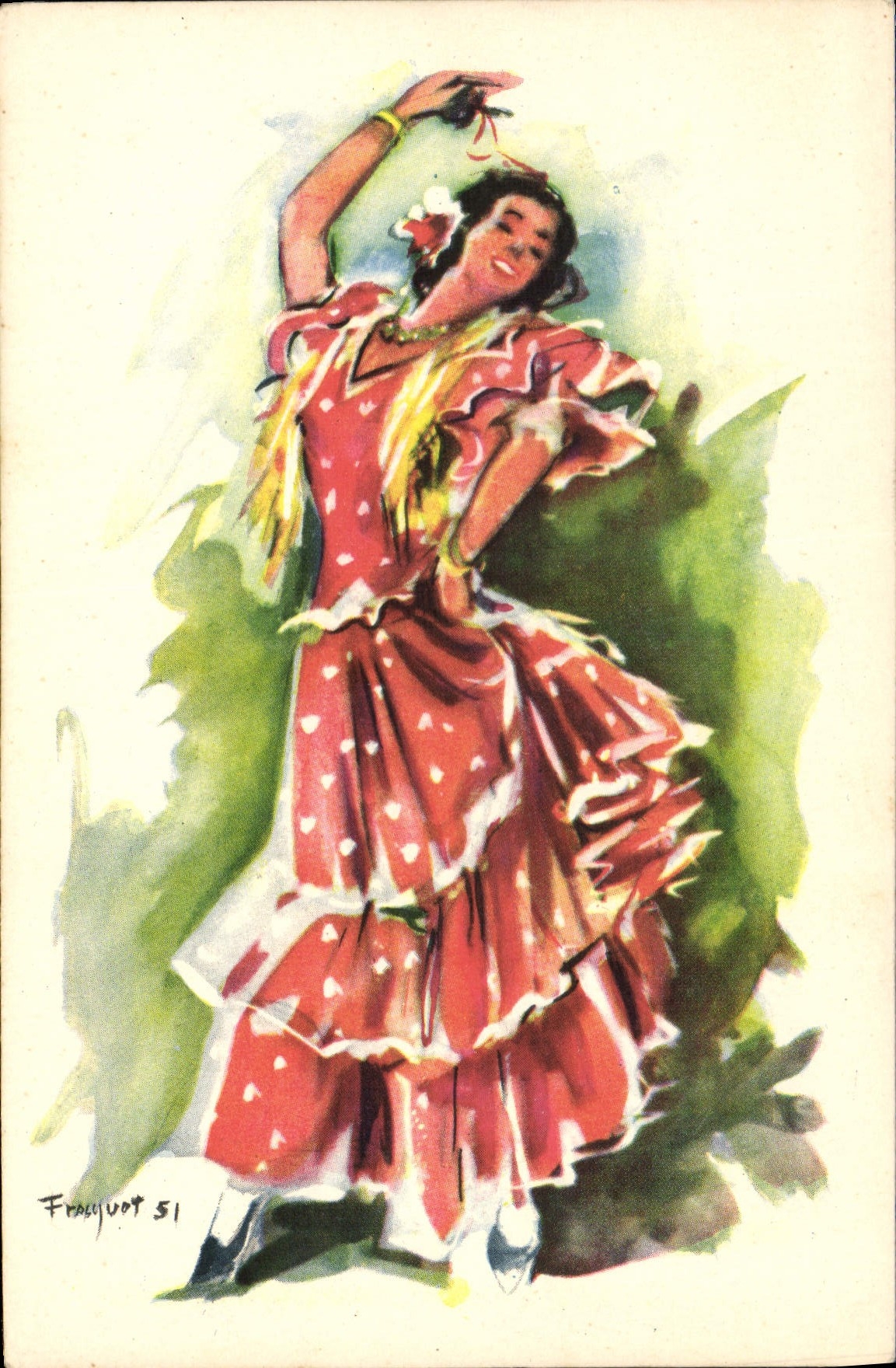 CPA Fantaisie Danse 
