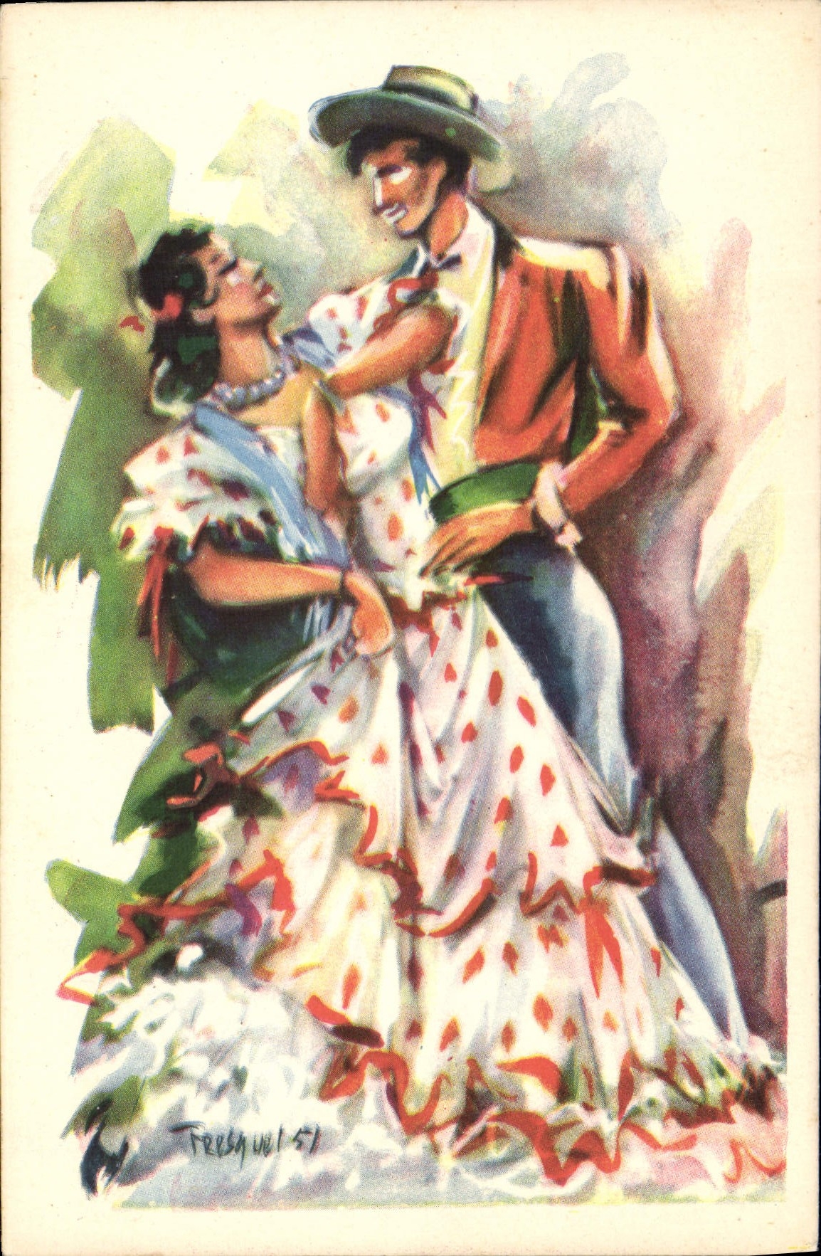 CPA Fantaisie Danse 