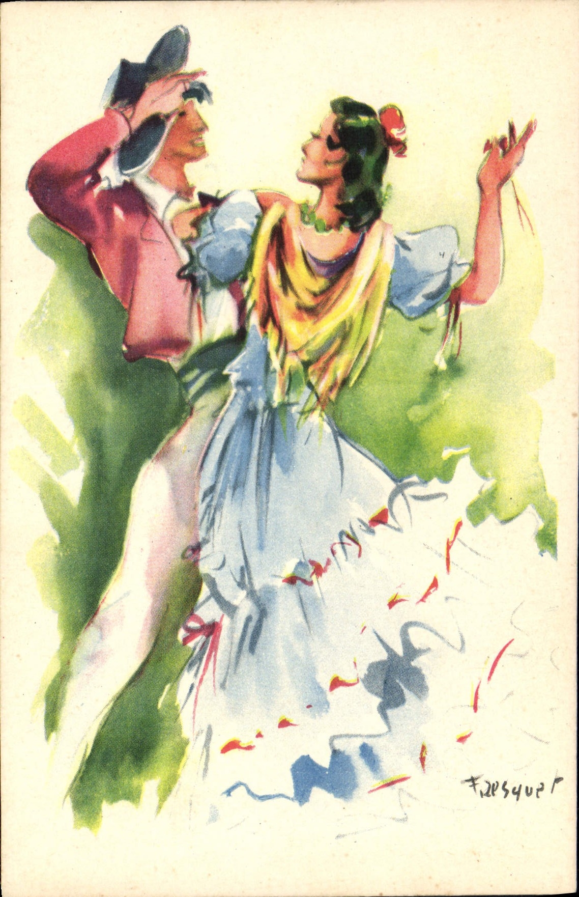 CPA Fantaisie Danse 