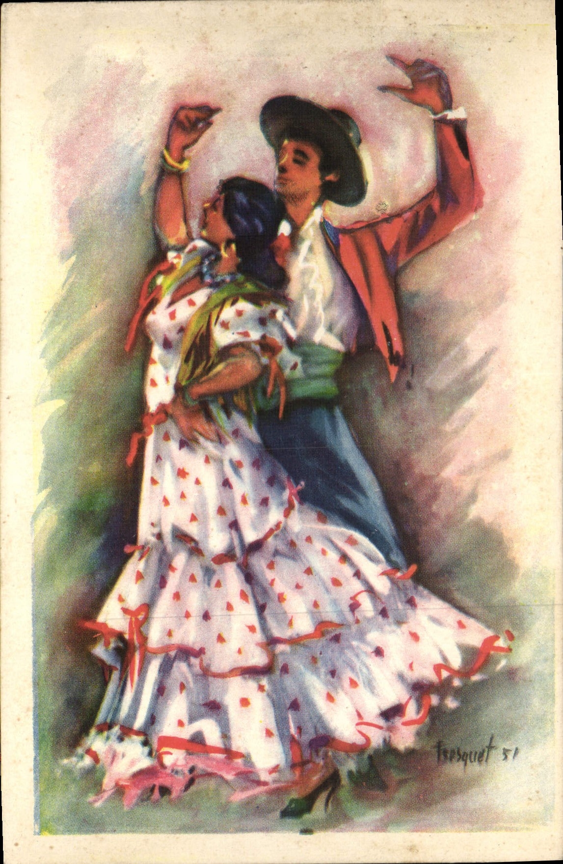 CPA Fantaisie Danse 