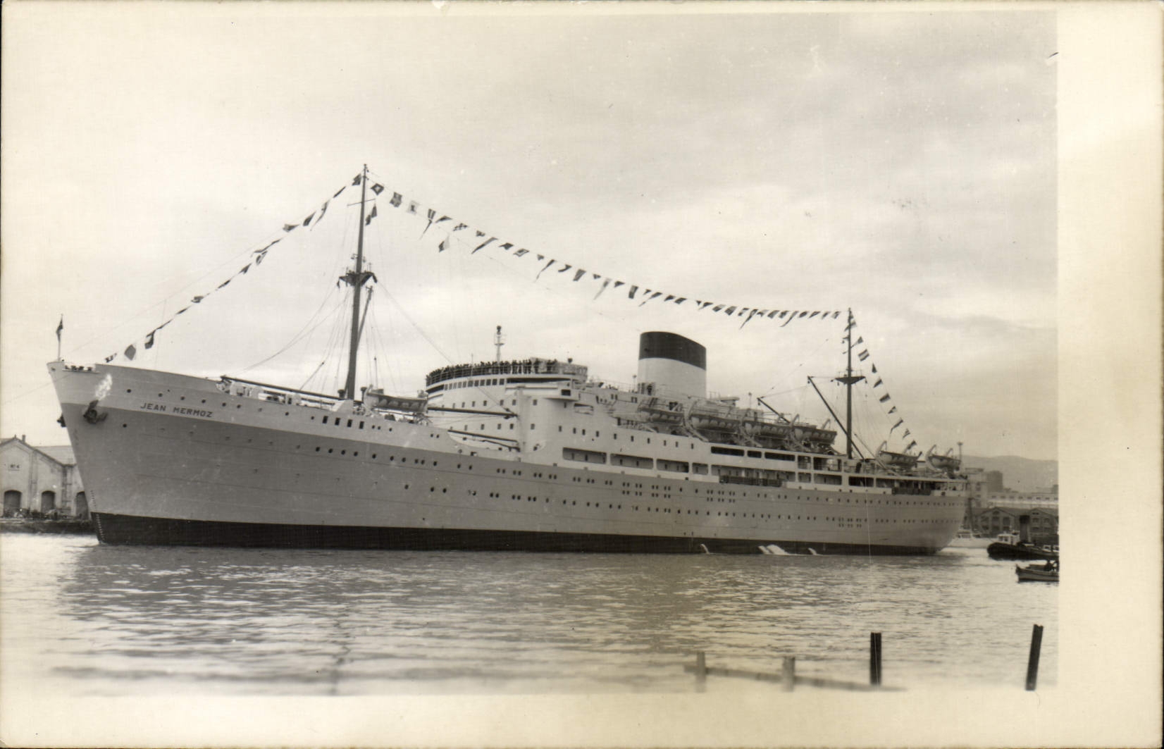 CPM Bateau Paquebot Jean Mermoz 