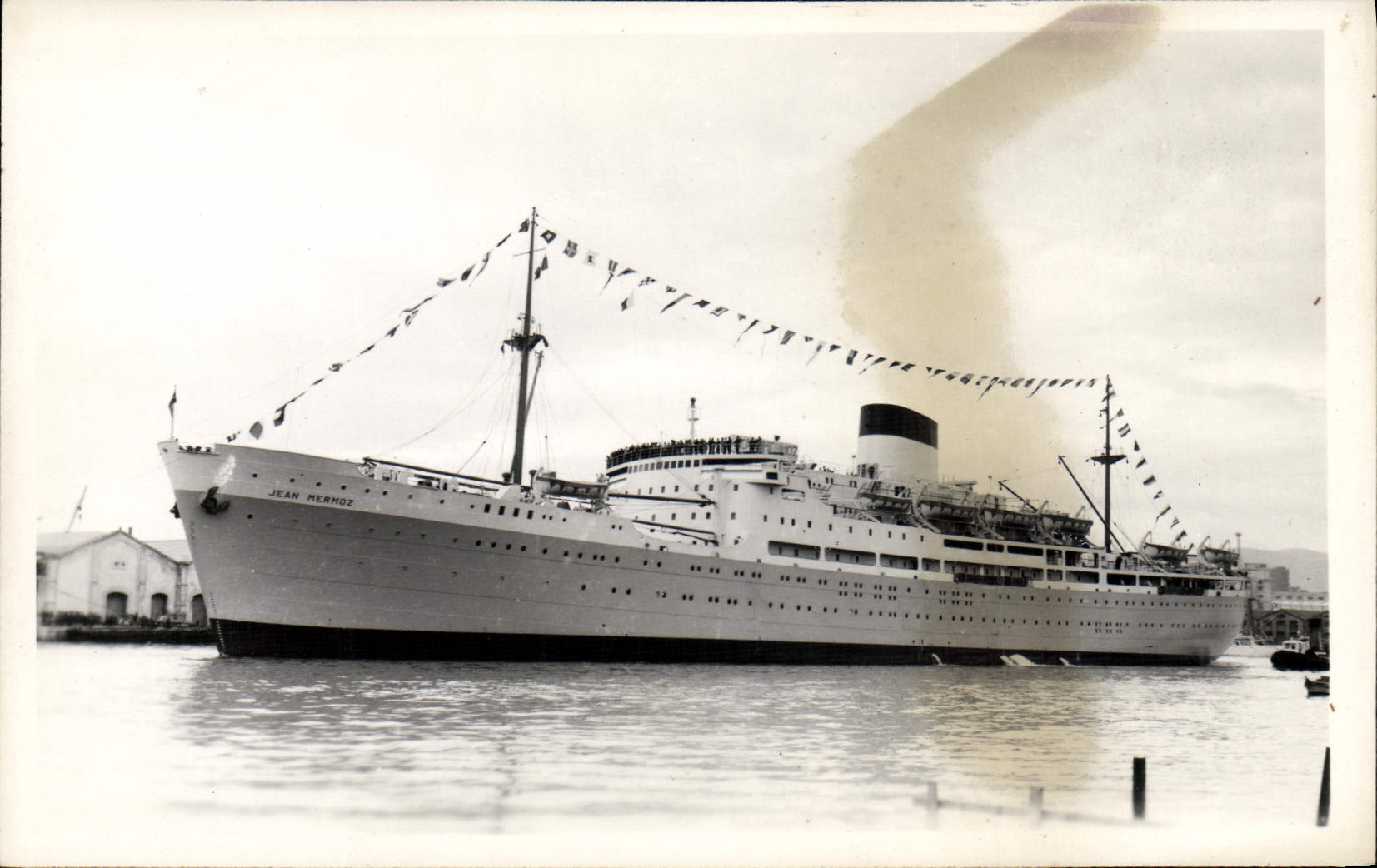 CPM Bateau Paquebot Jean Mermoz 