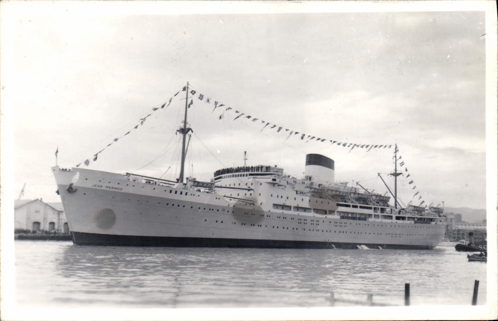 CPM Bateau Paquebot Jean Mermoz 