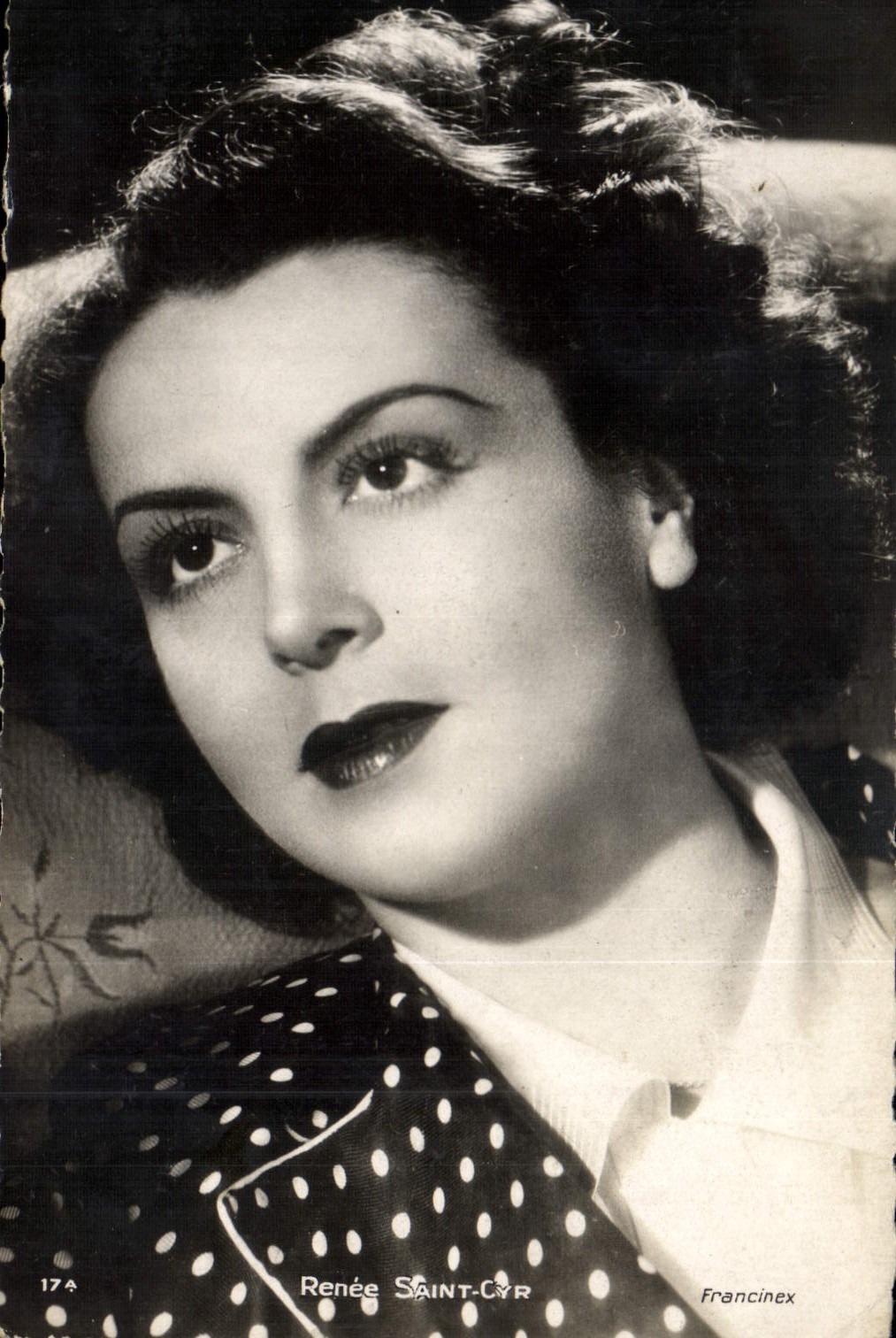 CPM Cinema Renee Saint-Cyr 