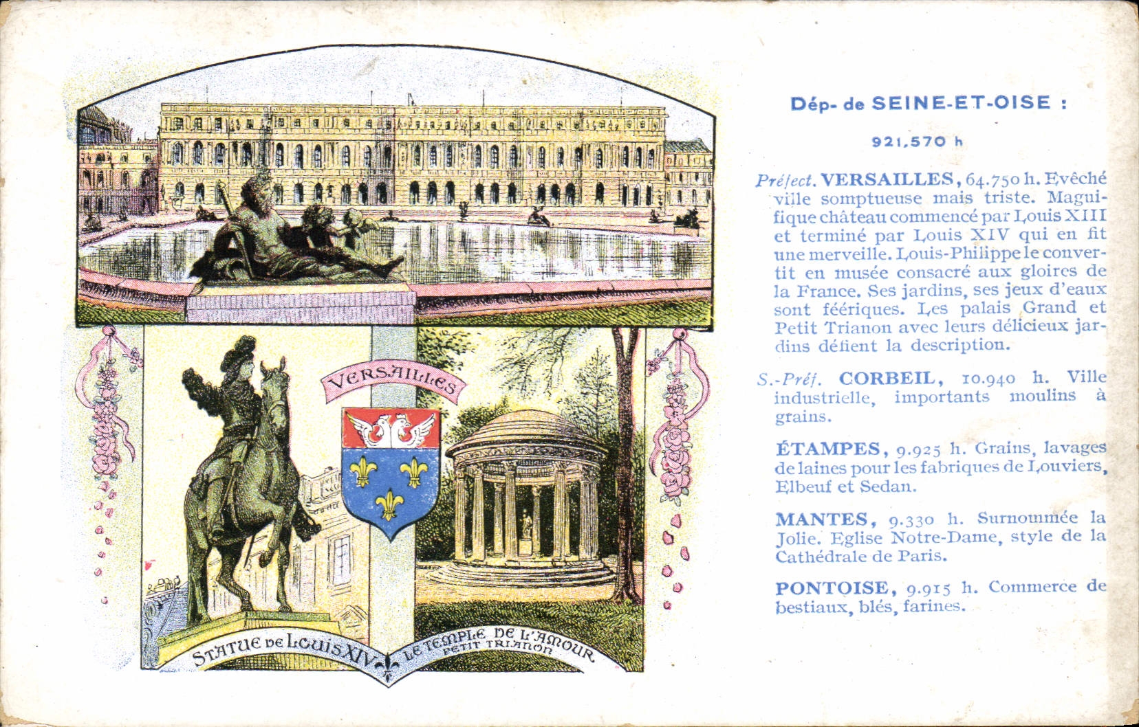 CPA Seine et Oise Versailles 