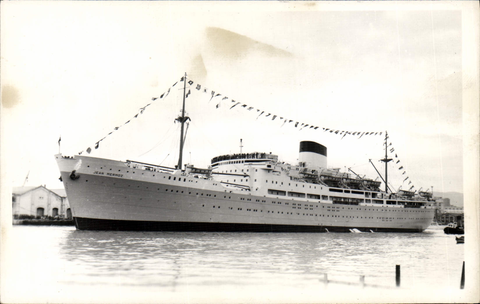 CPA Bateau Paquebot Jean Mermoz