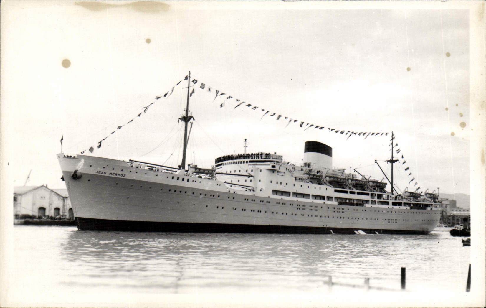 CPA Bateau Paquebot Jean Mermoz