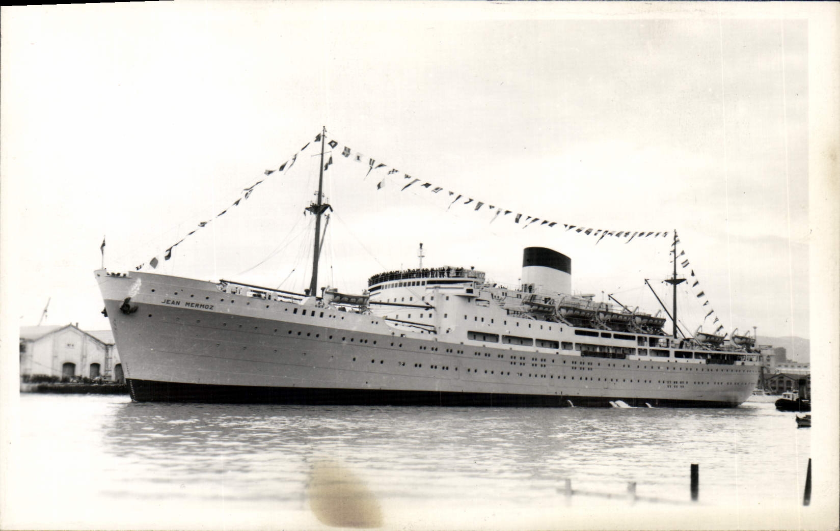 CPA Bateau Paquebot Jean Mermoz 