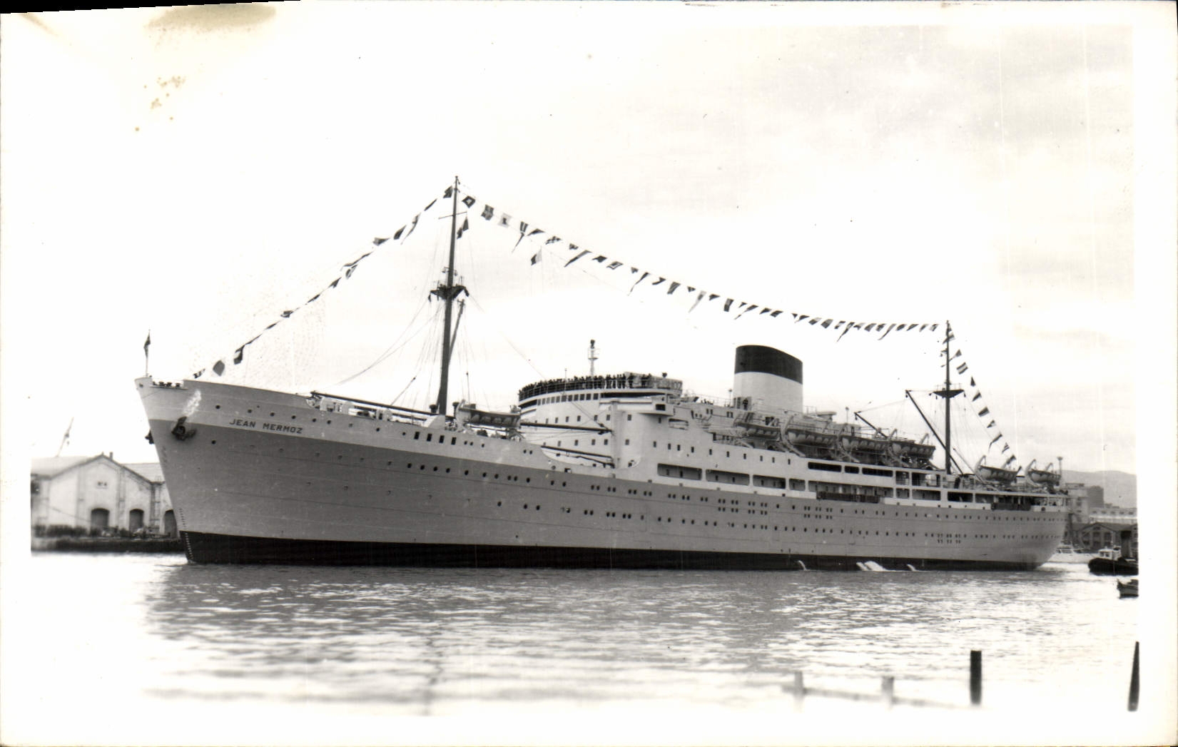 CPA Bateau Paquebot Jean Mermoz